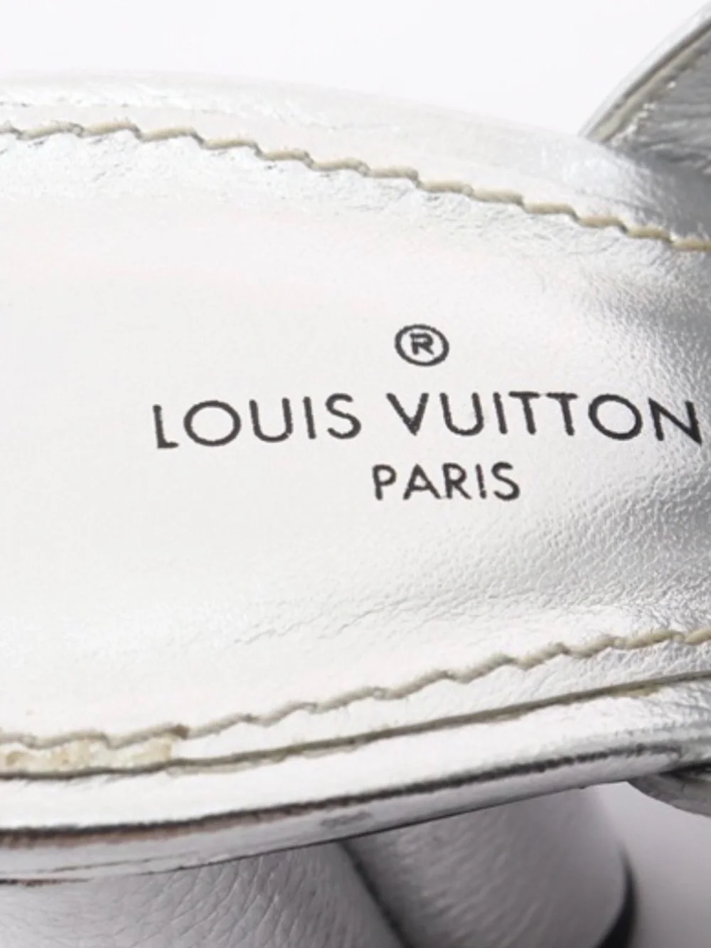Louis Vuitton designer metallic